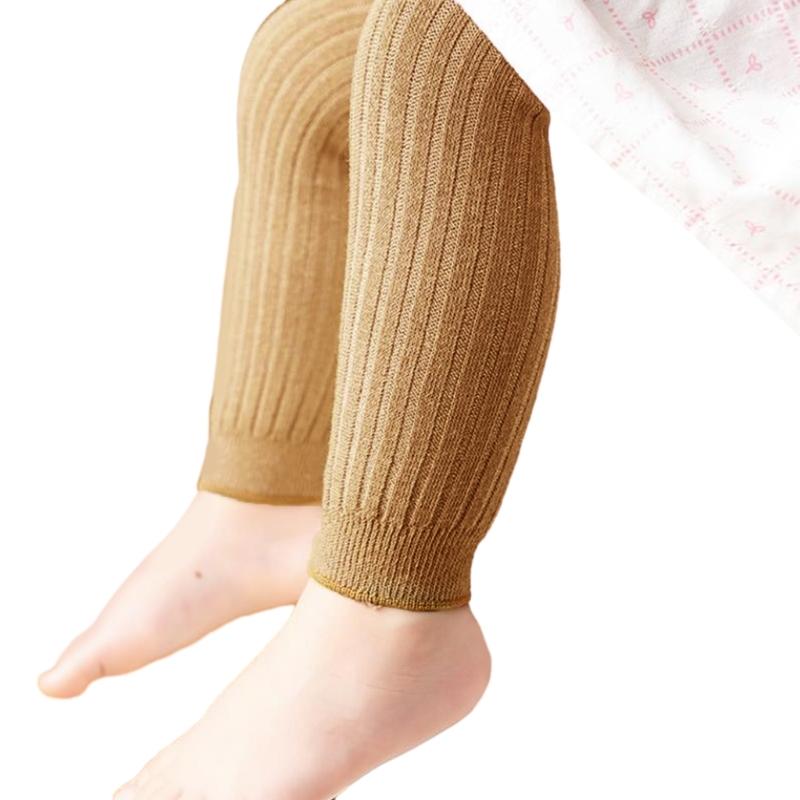 Stylish Girls Leggings Versatile Kids Elastic Tights Fashionable Elastic Pantyhose for Daily Outfits Outdoor Adventures