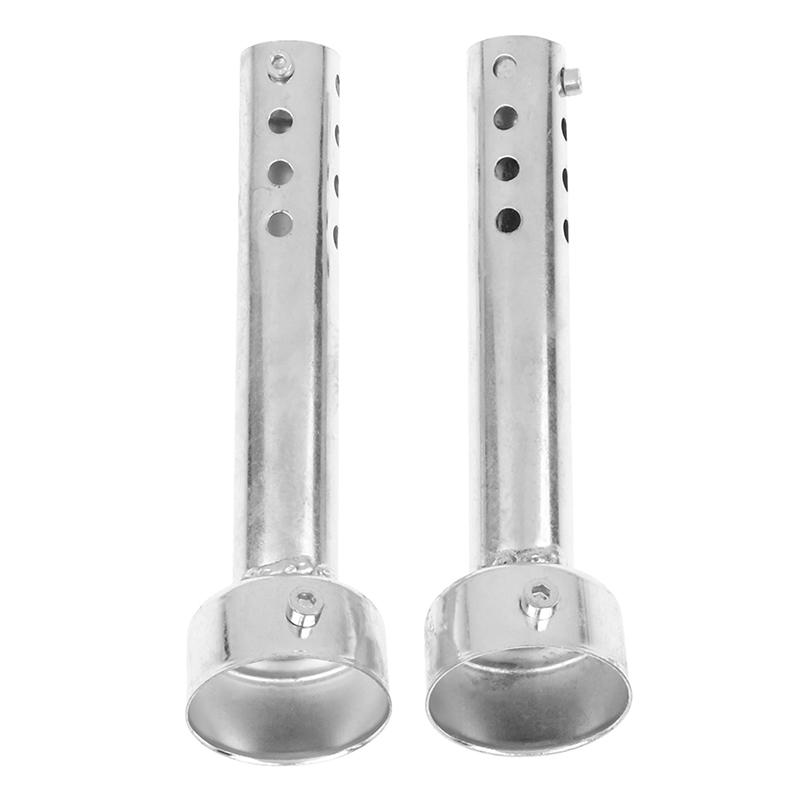 Motorcycle Modified Triangular Round Mouth Back Pressure Core Tuning Tube Sound Regulator Dual-Purpose Tube Muffler