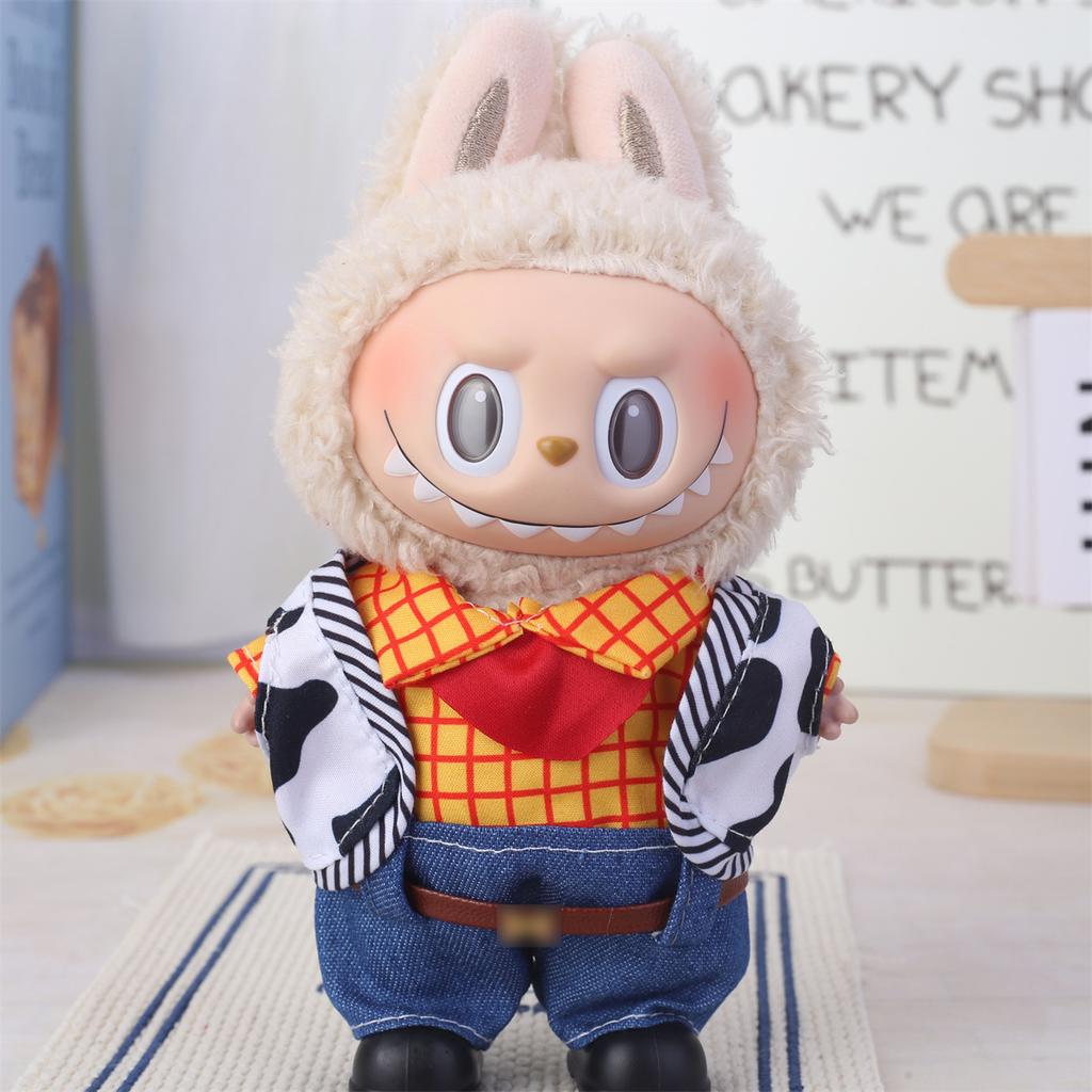 Labubu Baby Clothing Is Compatible with First, Second, and Third Generation 17cm Labubu Dolls