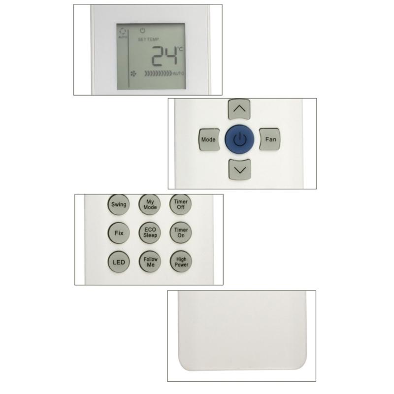 High Performances Remote Controller for RG67N BGEF RG67V BGEF Ergonomic Button Design Wide Compatibility