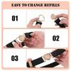 Universal Stretchy Decorative Belt Heart Shape Buckle Waistband Girl Accessories