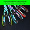 Echipament de pescuit Clești de pește Ergonomie Anti-alunecare Rezistență ridicată Multifuncțional Tăietor Linie de pescuit Clești pentru cârlige legate