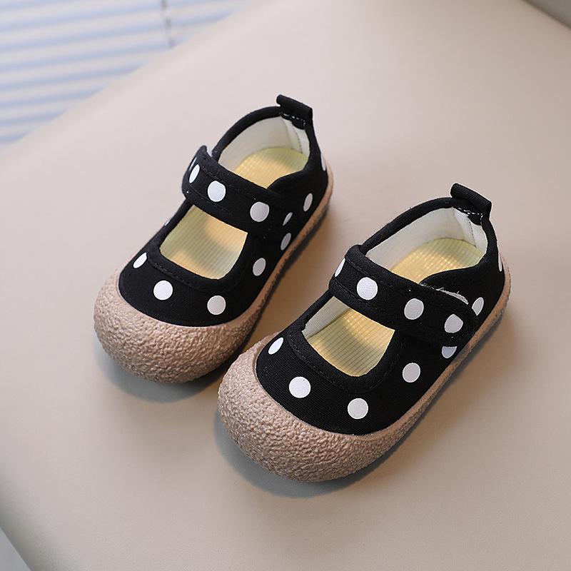 

Детская обувь Детская парусиновая обувь Детская обувь на мягкой подошве Повседневная обувь Модная детская обувь для девочки Обувь для малышки Повседневные кроссовки 25insole15.5cm чёрный