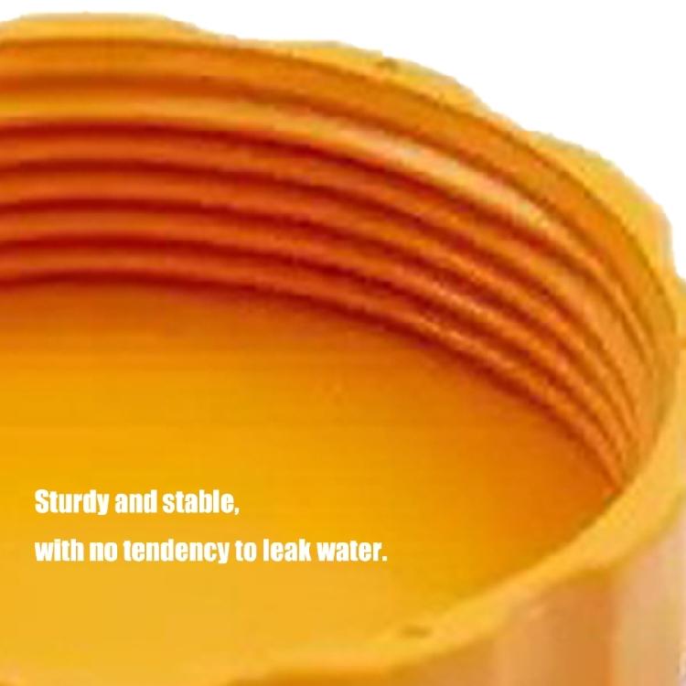 Lemon PVC Sand Fan Drain Canopies 2 Pack Permanent Outdoor Use Stream Optimization Pool Maintenance