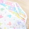 un doudou Made in Soft Gauze Cot Cover with Disney Mickey 60 x Elastic Japan, 6-Layer Icon, 130cm, 100% Cotton, Corners, NZ2831-M