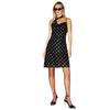 European Spicy Girl Black Polka Dot Halter Dress - Open Back, A-Line Short Summer 2026 Edition.