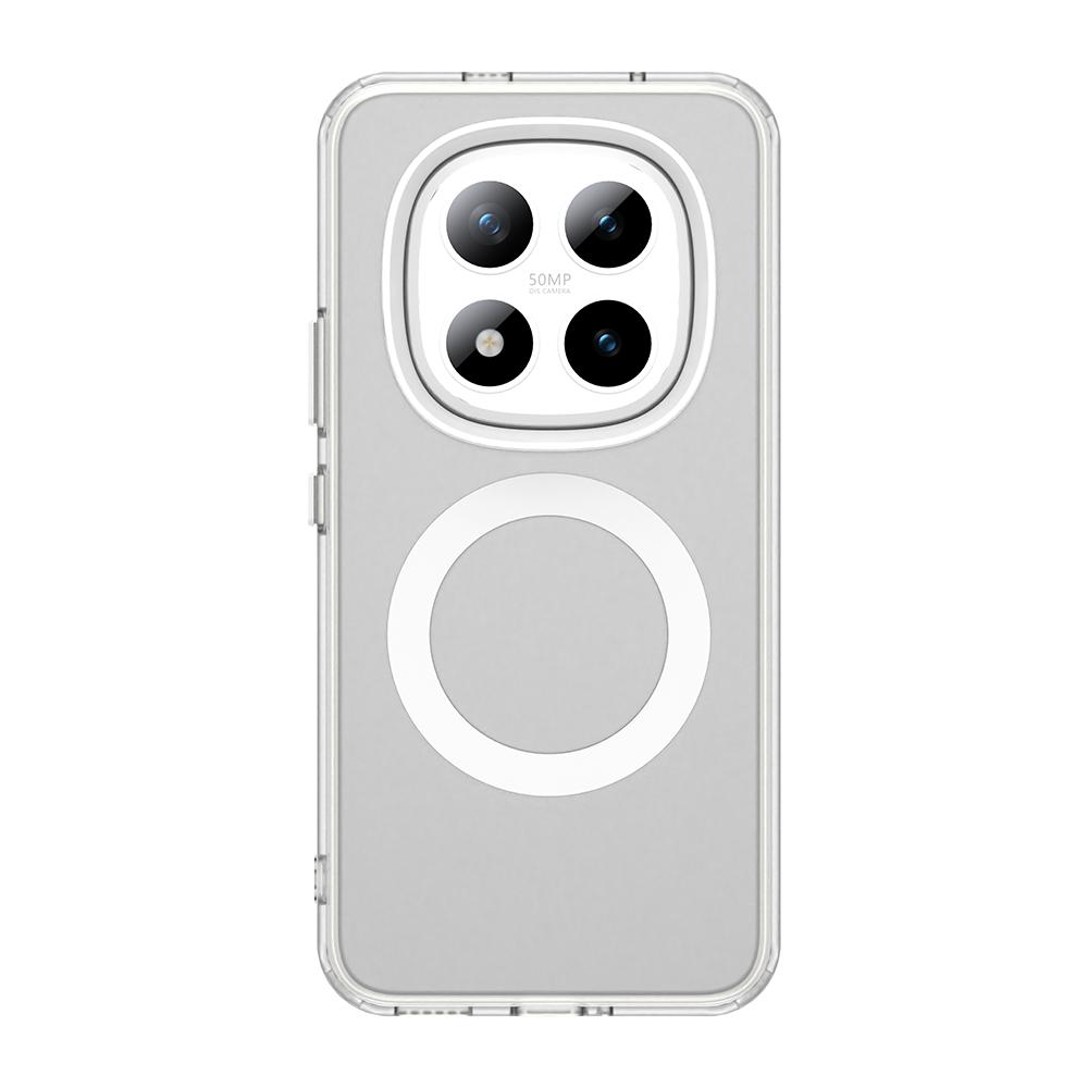 For Redmi Note 15 5G Case Magnetic Wireless Charge Funda Redmi Note 15 Pro Coque Matte Translucent PC Back Cover Redmi Note 15