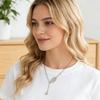 Adorable Small Tennis Jewelry Necklace Comfortable And Stylish For Daily Use
