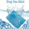 Pet Cooling Mat Dog Cat Sleeping Pad Cool Ice Silk Moisture-proof Mattress Cushion Summer Small Animal Cold Bed 5 Sizes