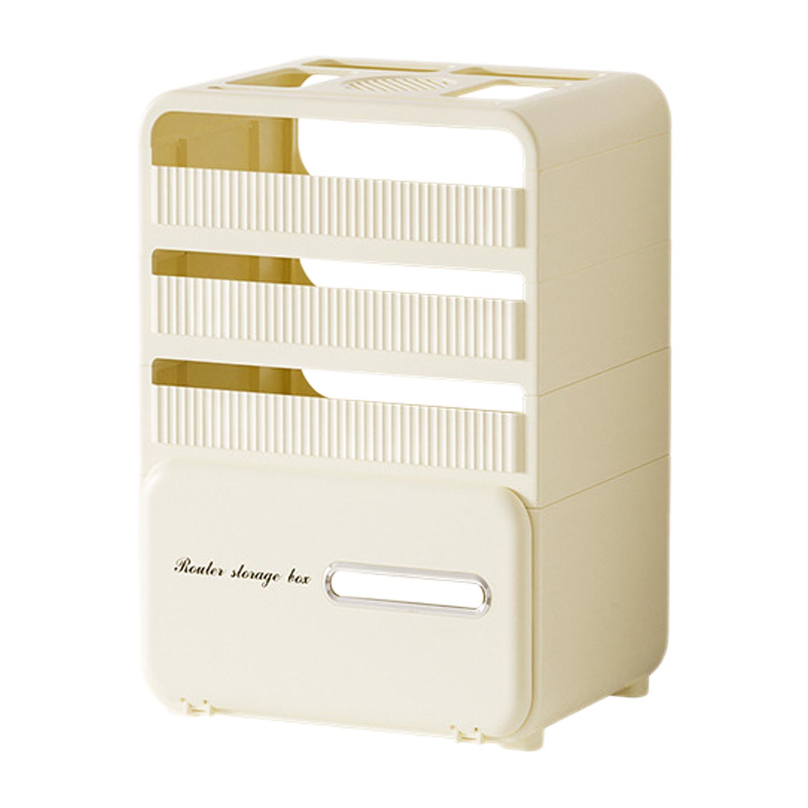 Router Storage Box Modern Space Saving Router Organization Router Hider Box