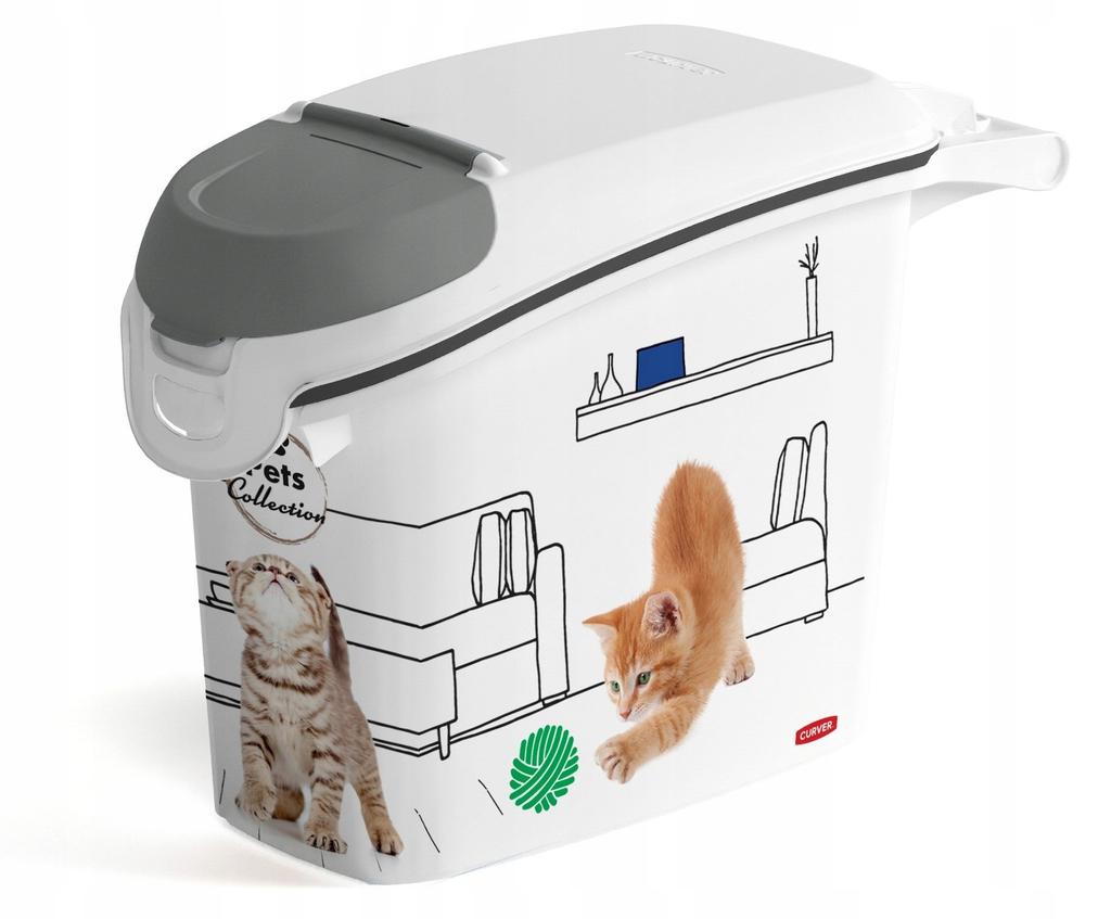 CURVER Contenedor para Alimento Seco Arena para Gatos