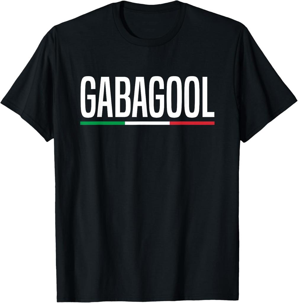 T-shirt Gabagool Slang Italiano Proverbio Italiano