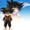 Ball Dragon Son Goten Figurine Q Version Student Model Anime Statuary Gift Toys