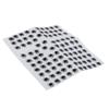 100Pcs Fish Eyes Stickers Artificial Simulation Fake Fishing Eyes Accessories for DIY Lures Making