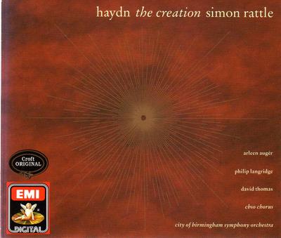 CD JOSEPH HAYDN, SIMON RATTLE, CITY OF - Creation  CDS7541592 EMI Digital 1991 UK Classical Used