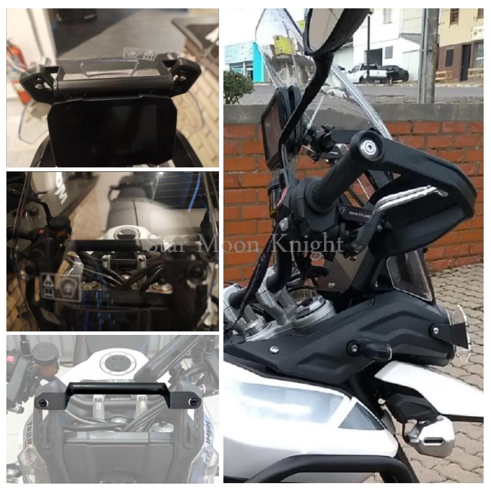 Motorcycle GPS SMART PHONE Windshield Navigation GPS Plate Bracket Adapt Holder For Tiger 900 GT Rally PRO For Tiger900  21