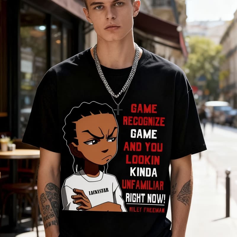 

Men s Retro 3D Graphic Print T-Shirt - Perfect for Daily Wear and Vacation S