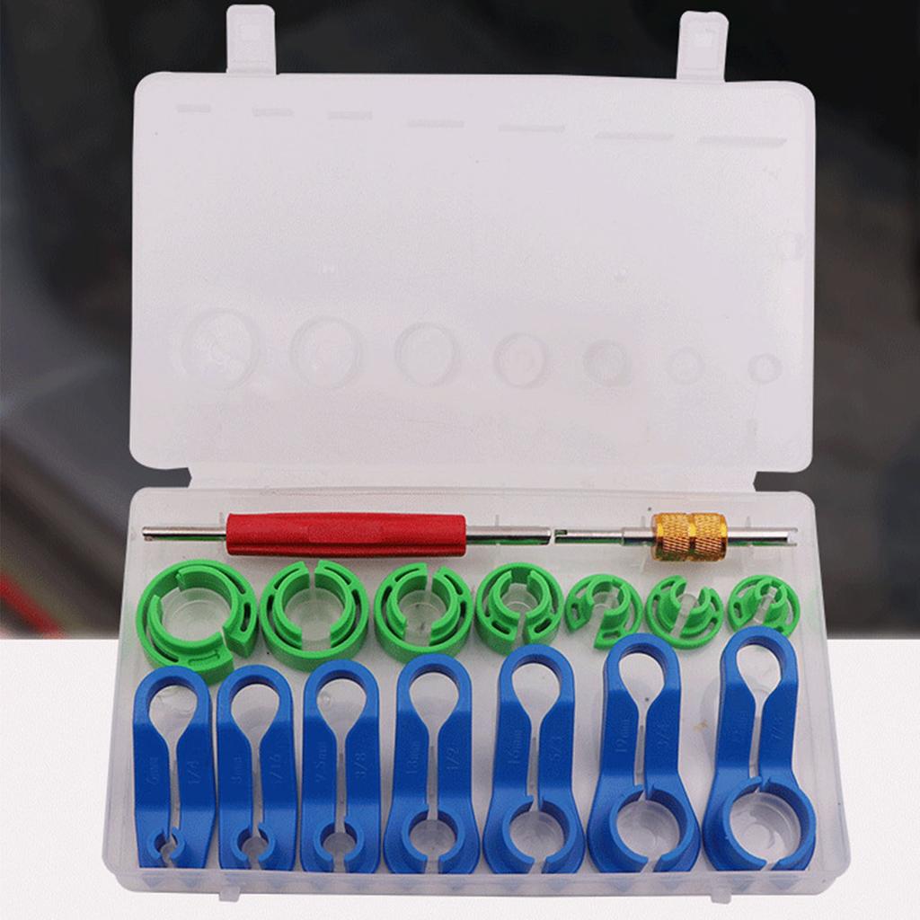 Fuel Line Disconnect Removal Tool Set Quick Disconnect Tool Kit for Automotive Fuel Line Transmission Oil Cooler Line