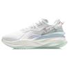 Li Ning Exceed 5 Cushioning Breathable Lightweight Abrasion Resistant Slip Resistant Low Top Running Shoes Men's White AGLR025-3