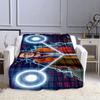 Back to the Future Scifi Movie Blanket HighQuality Flannel Throw Soft  Comfortable for Home  Travel Kids Blanket