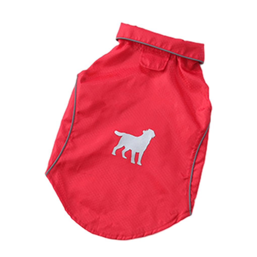 Stylish Dog Rain Coat Comfortable Wear Easy To Clean Waterproof Coating Dog Raincoats Dog Clothing