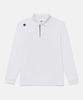 DESCENTE Tough Polo Long Sleeve T-Shirt White Sr323Upl81