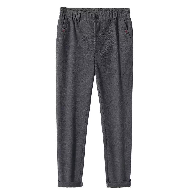 Men's Casual Long Pants, Men's Spring and Autumn Styles, Loose Straight Leg Slim Fit, Small Leg Trousers, Spring and Autumn