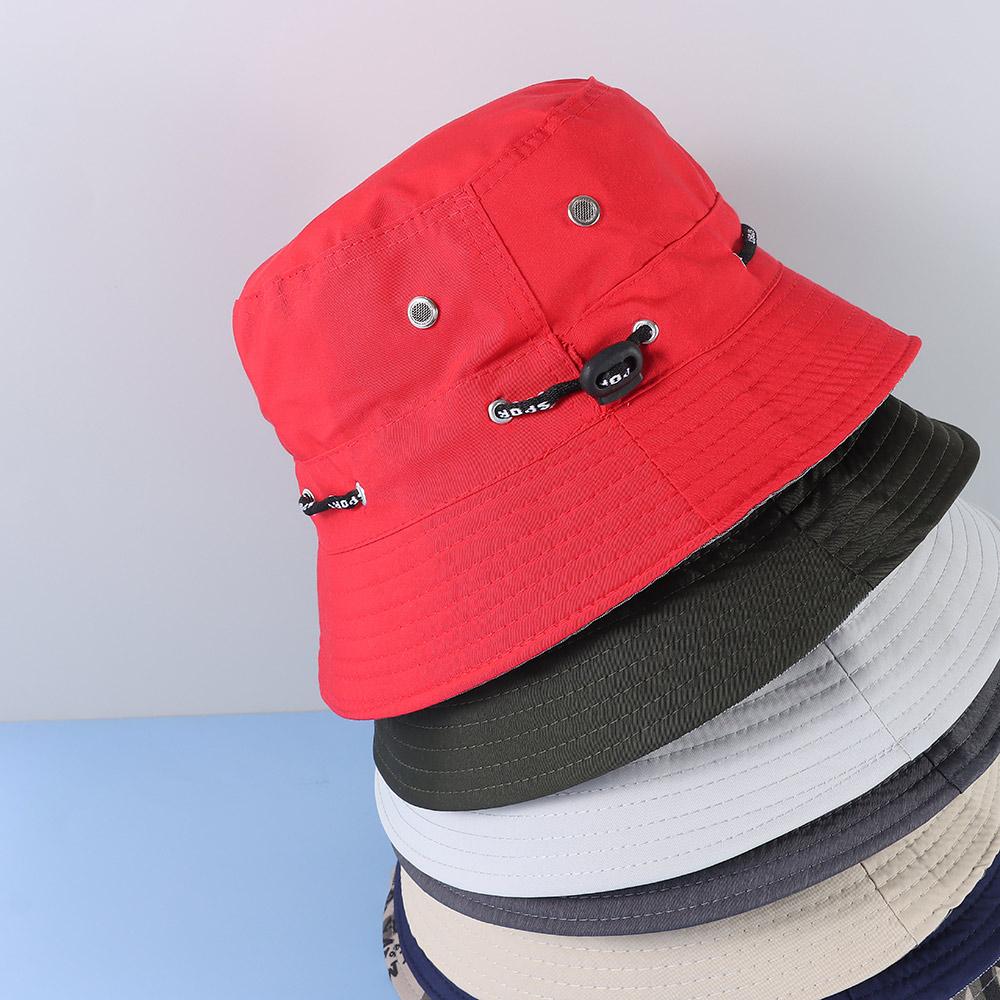 Women Men Casual Camouflage Adjustable Sunscreen Fisherman Cap Summer Sun Caps Bucket Hat