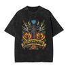Scorpions Rockband Rose Vintage T-Shirt für Herren Crazy Baumwoll-T-Shirts Rundhals Kurzarm-T-Shirt Bedruckte Kleidung
