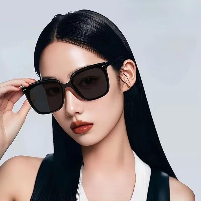 Oversized Framed Myopia Sunglasses Classic Travel and Driving Shades for Women Outdoor UV-Protective Eyewear Diopter 0 To -4.0