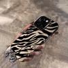 Zebra Stripe Pattern Phone Case Suitable for iPhone 17 16 15 14 13 12 11 Pro/Max/Plus Anti Drop and Shockproof Back Cover