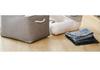 Medium Linen Fabric Storage Box for Underwear and Toys Organization