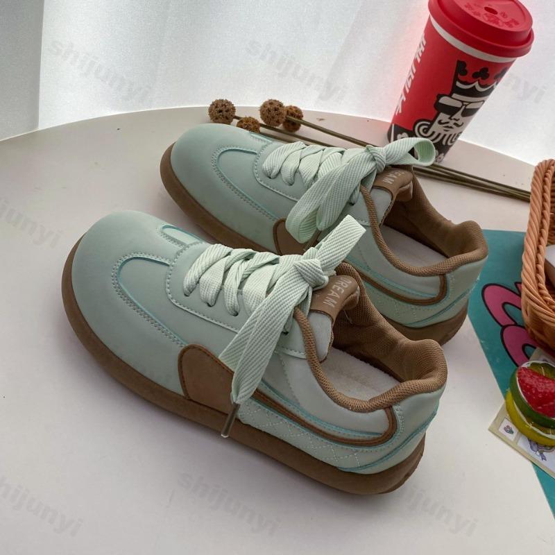 Fashion 2025 Spring New Retro Fashion Casual Sports Shoes for Women's Breathable Soft Soled Comfortable Non slip Shoes Low Top Sneakers
