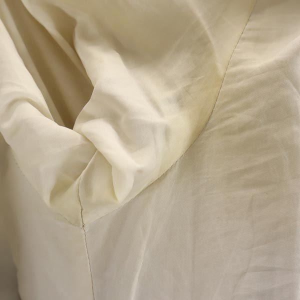 VINTAGE 70s knit coat L Gray Women Used