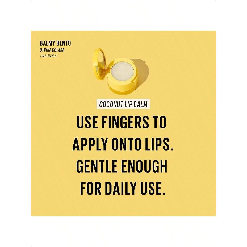 Kaja Balsamo Labbra - 11,34 ml, Scrub con Olio di Cocco, Trattamento Finitura Trasparente, Idratare Esfoliare Levigare Cura Labbra Burro, Formato da Viaggio Compatto