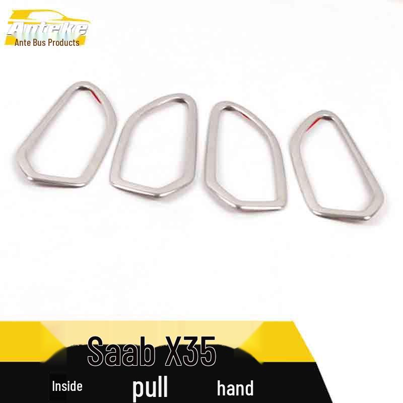 Saab X35 Stainless Steel Interior Door Handle Decoration Frame