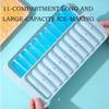 11 Grids Silicone Long ice cubes mold Non-Stick Stick Shape Ice Tray Summer Iced Beverage Making Tools for Wine Juice Beer