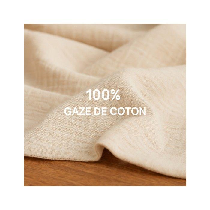 Bedding Set - LINEN PROMO - Cotton Gauze - 240 X 220 Cm - Green