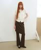 GENERALIDEA Layered Essential Half Pullover [Ivory] / Wbe2L05533