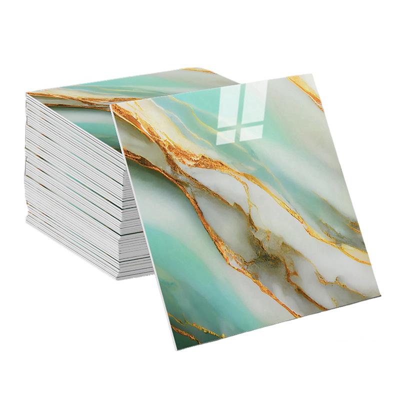 10pcs 30*30cm Self-adhesive Tile Sticker Refurbished Wall Decoration Wall Sticker