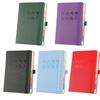 PU Leather Daily Planner Notebook Flat Spread Agenda Organizer Gifts 2027 Schedule Book