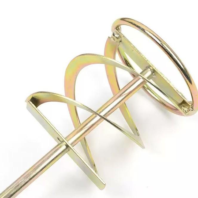 SDS Hex Mixer Rod: Spiral Design for Mixing Paint, Putty, Powder