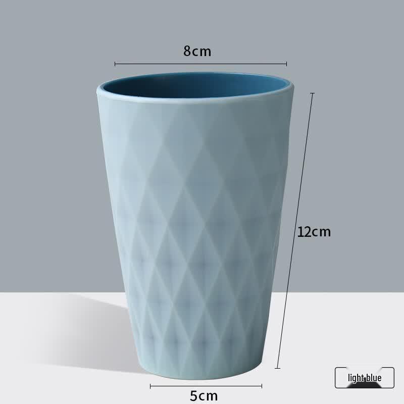 MDNG Two-Tone Double-Layer Couple s Mouthwash Cup