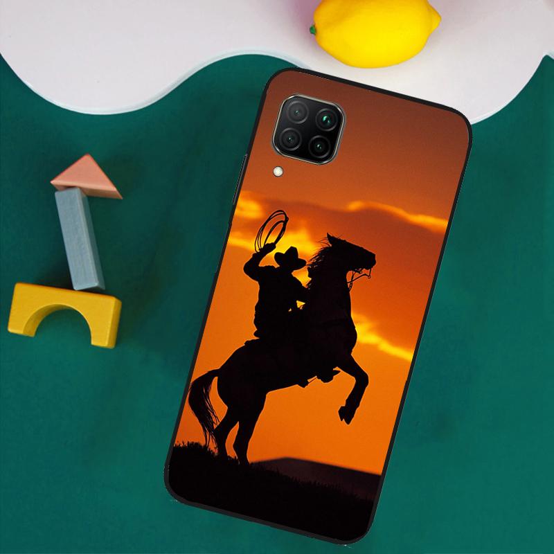 Cowboy For Huawei Nova Y73 Y72 Y70 Y90 Y60 Y61 Y91 12s 12i 11i 8i 9 10 SE P40 Lite P30 P60 Pro Case
