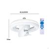 Ceiling Fan with Light, Lamp, E27 Base Dimming LED Light for