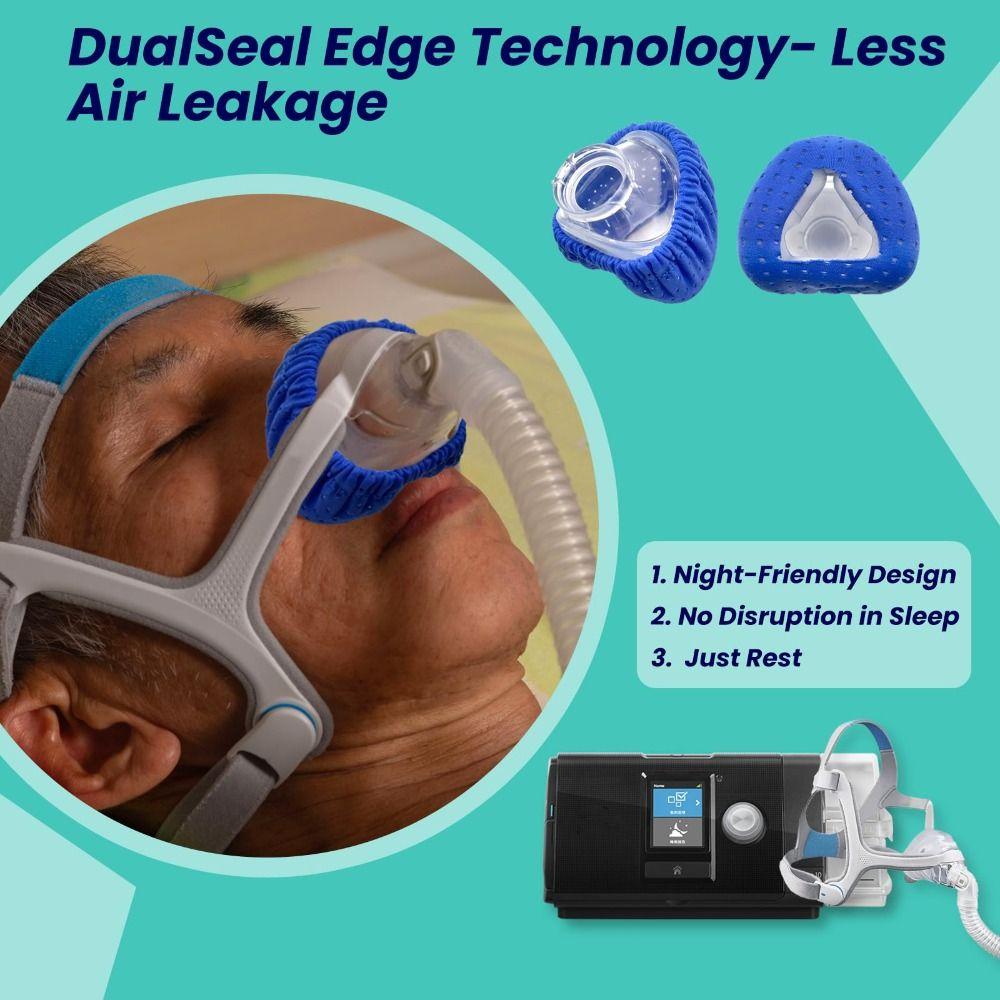 Reusable CPAP Mask Covers Soft Full Face Mask Cushions CPAP Nasal Mask Liners  Reduces Air Leaks