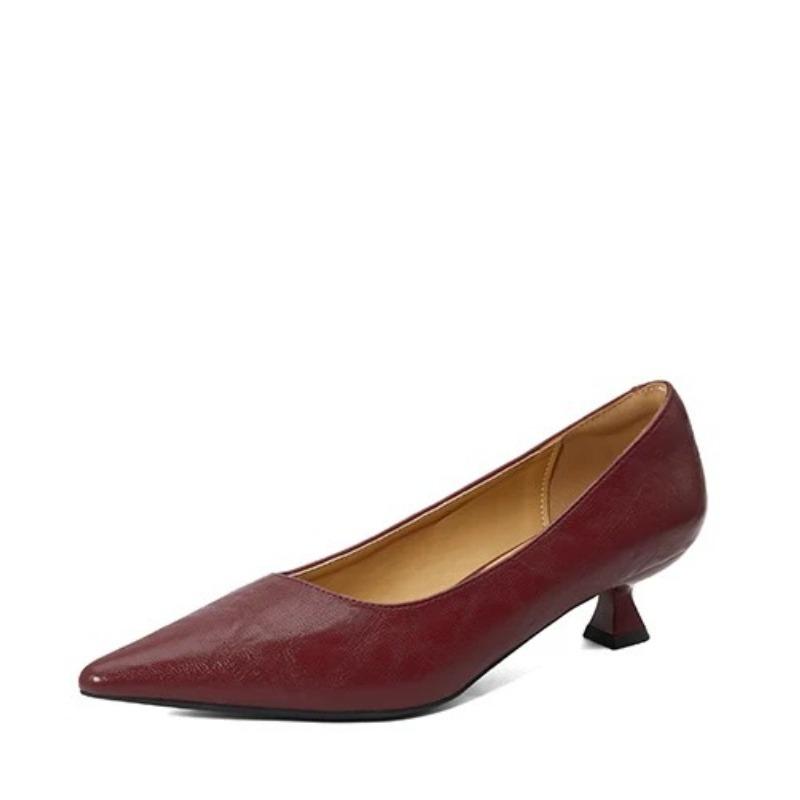 Fashion Women Pointed Toe High Heels Shoes Sexy Luxury Loafers Dress Party Heeled Shoes 2025 Elegant New Autumn Women Pumps Zapatillas