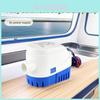 Pompe à eau de mer 600 gph Pompe submersible automatique pour yachts et bateaux