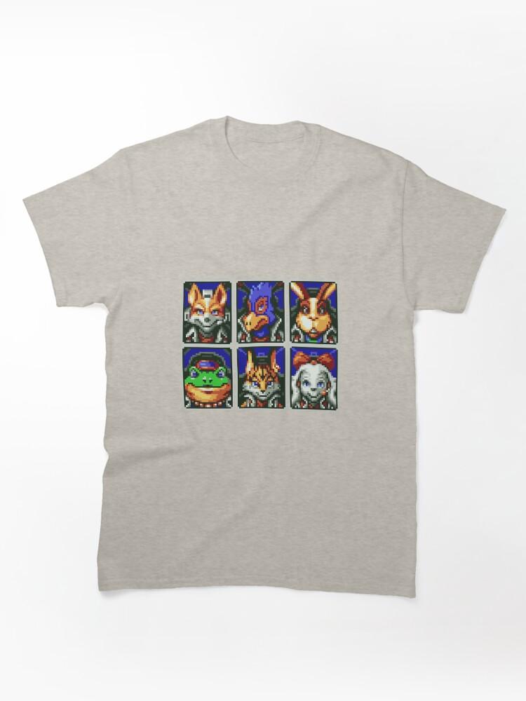 Star Fox Adventures Remastered We're Star Fox 2! (Grid Horizontal) Classic Unisex T-Shirt