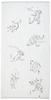 Marushin Osuška Kozanji Temple Certified Choju Jinbutsu Giga 60 x 120 cm Yugi Made in Japan Bavlna Imabari Certified Ručník 0525006400 100%